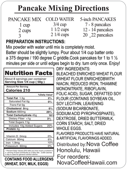 Pancake and Waffle Mix 8oz